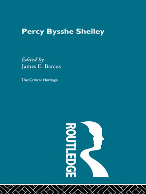 cover image of Percy Bysshe Shelley